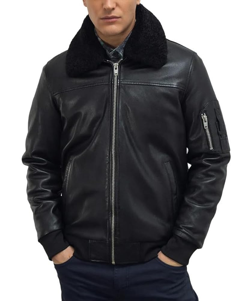 【新品】LUSTER FAKE LEATHER JACKET LUSTER